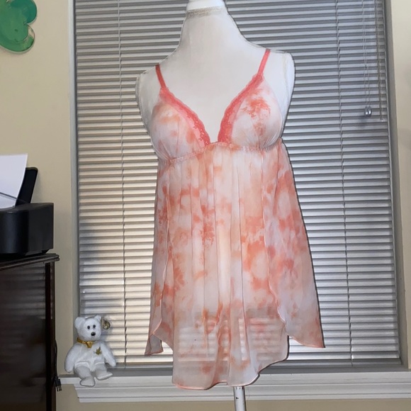 Girl Next Door Babydoll & Crotchless Panty Lilac L-xl main image 1